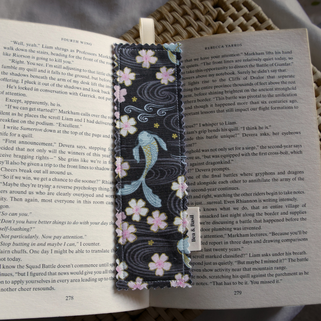 Japanese Koi Bookmark