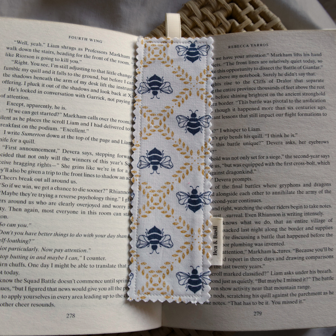 Golden Bees Bookmarks