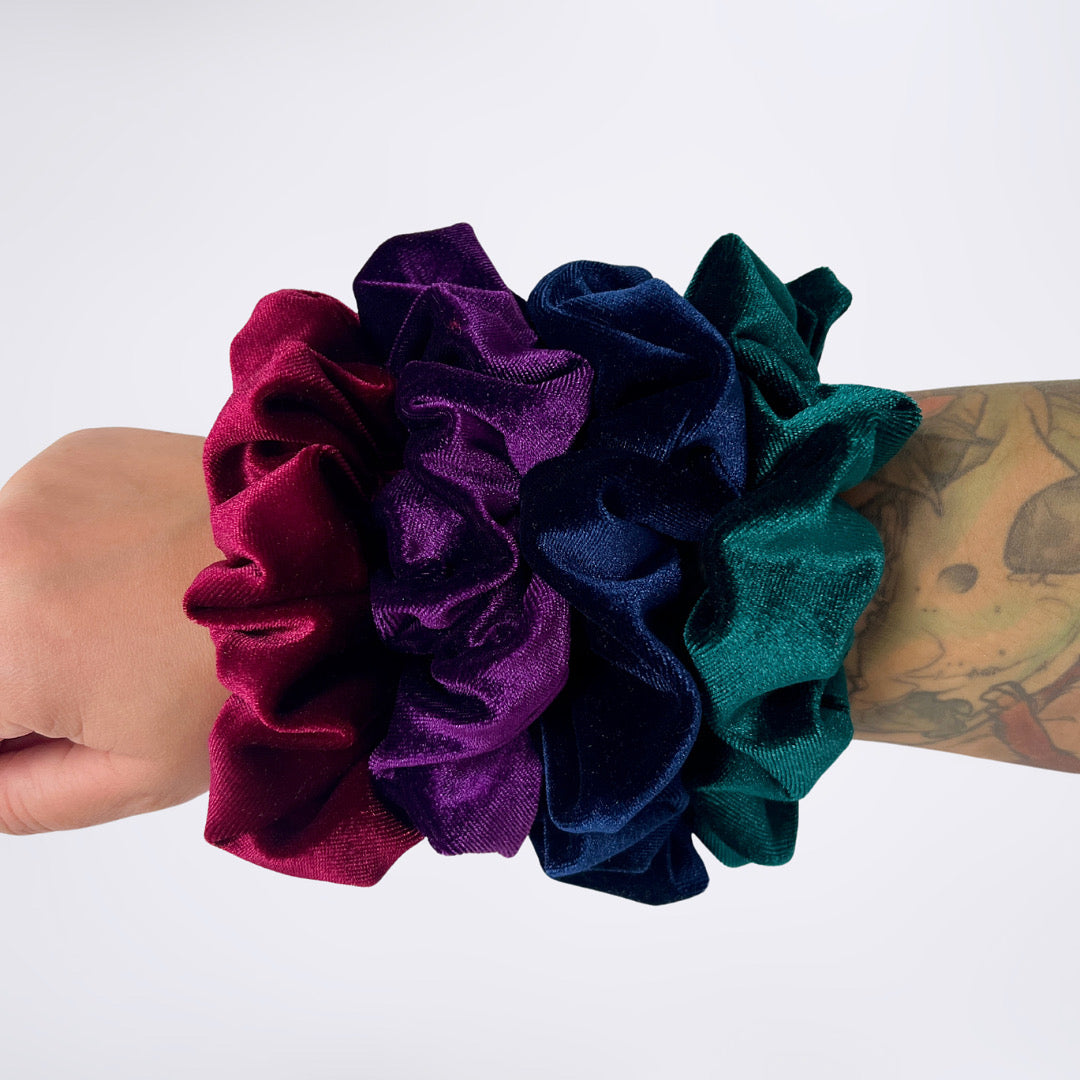 Velour Scrunchies