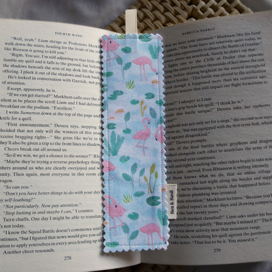 Flamingos Bookmark
