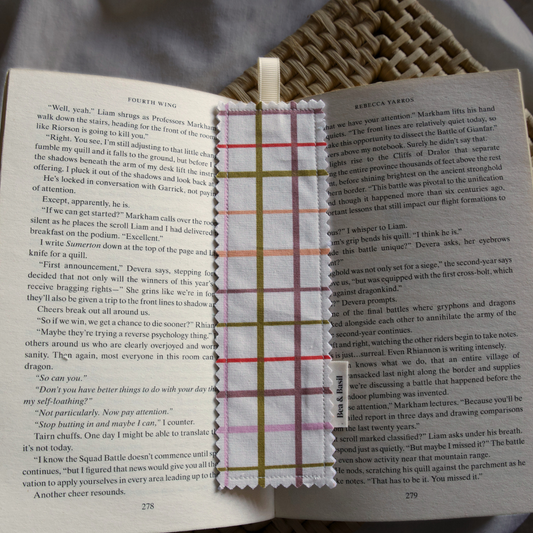 Grid Checkered Bookmark