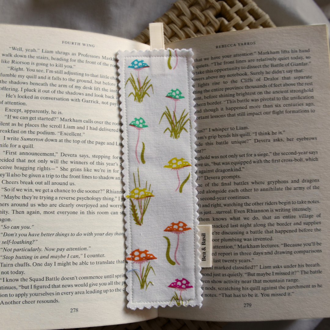 Multi Coloured Mushrooms Bookmarks