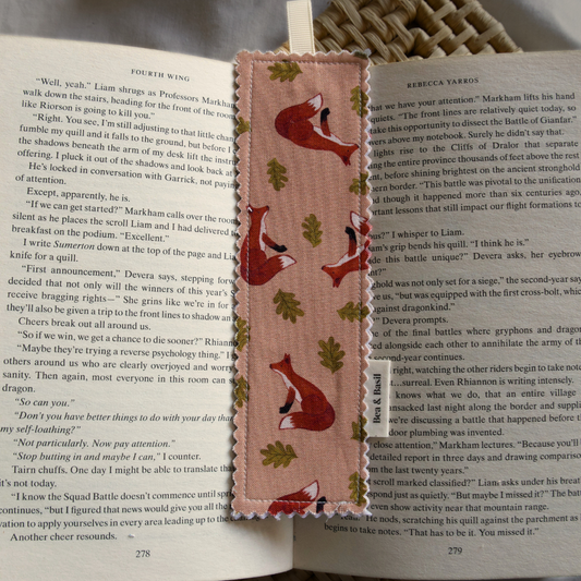 Foxes Bookmark