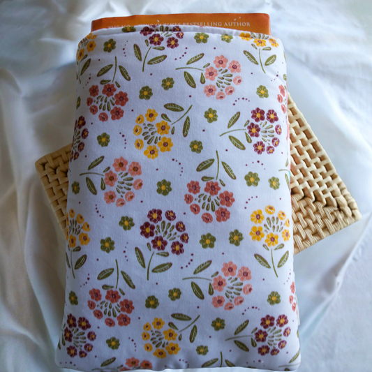Autumnal Flowers Book Sleeve