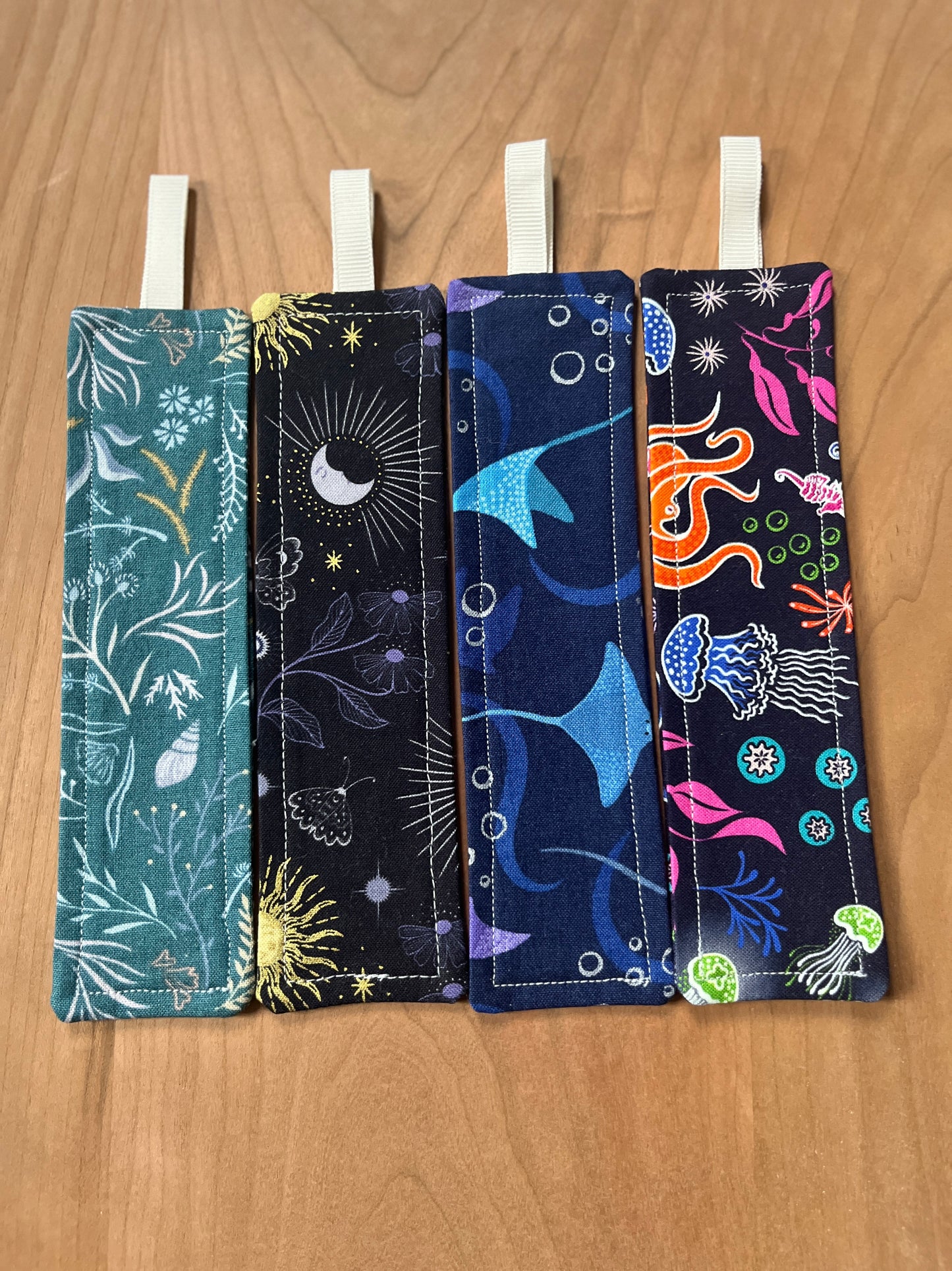 All Things Nature Themed Fabric Bookmark