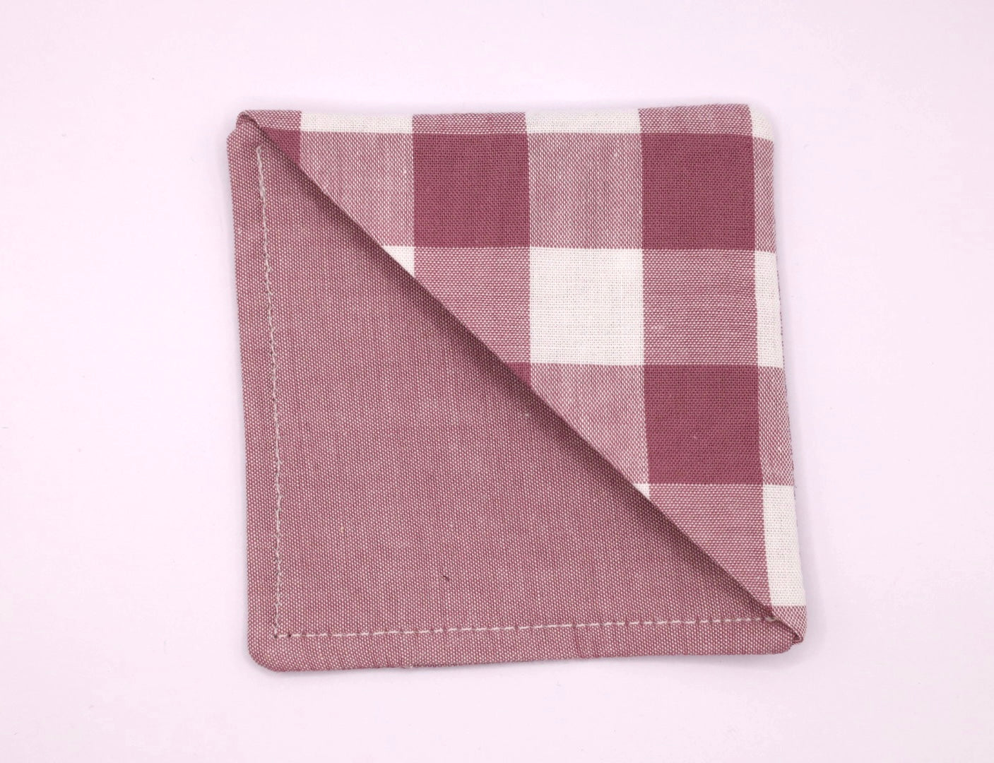 Fabric Corner Bookmark -Ginghams