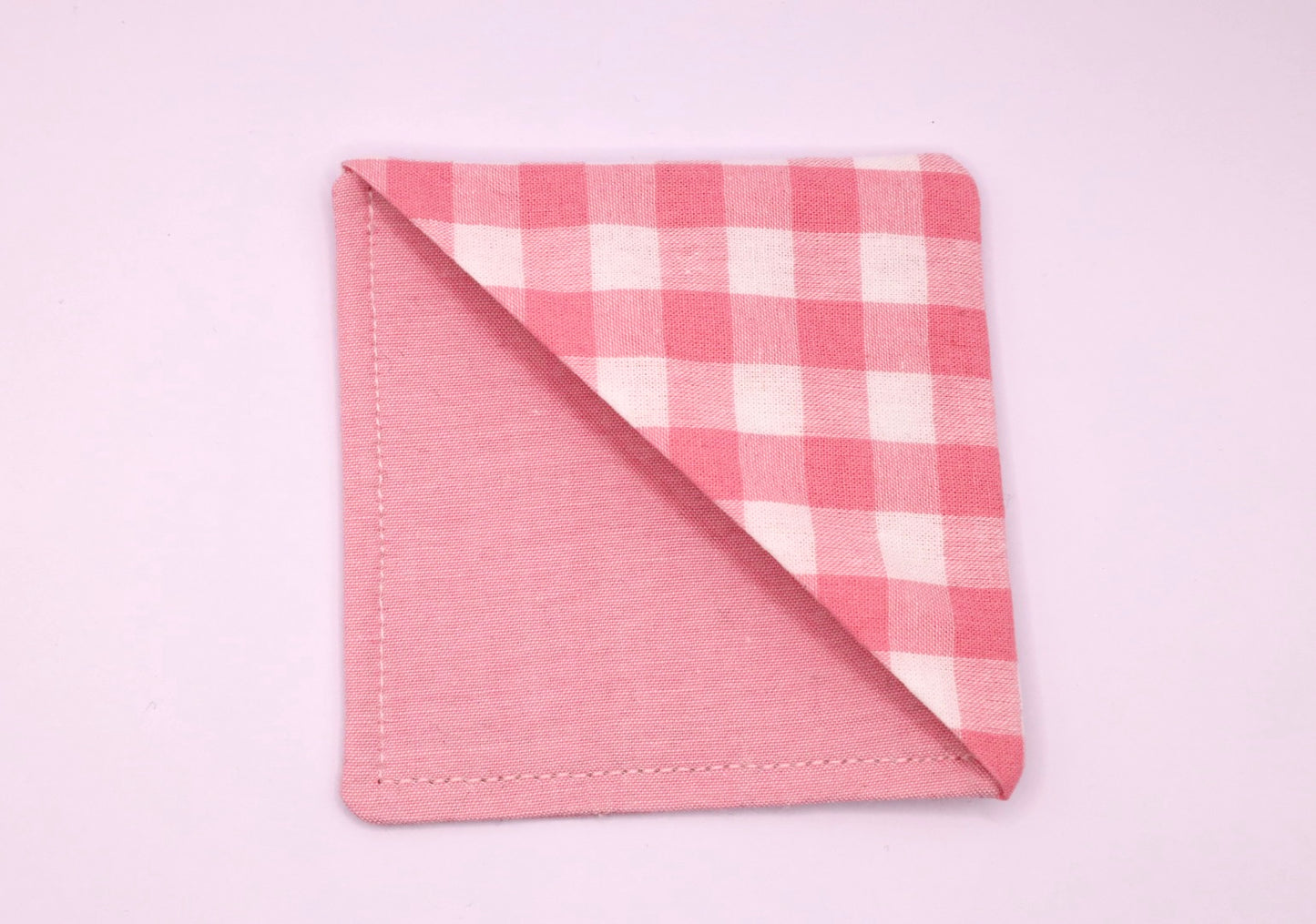 Fabric Corner Bookmark -Ginghams