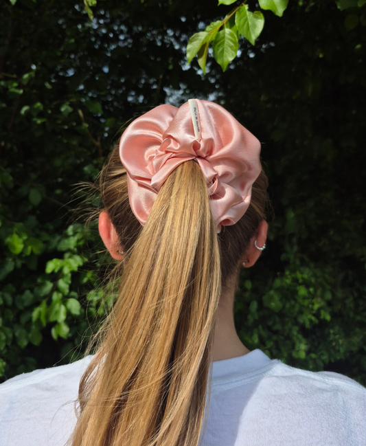 Satin Scrunchie - Dusty Pink