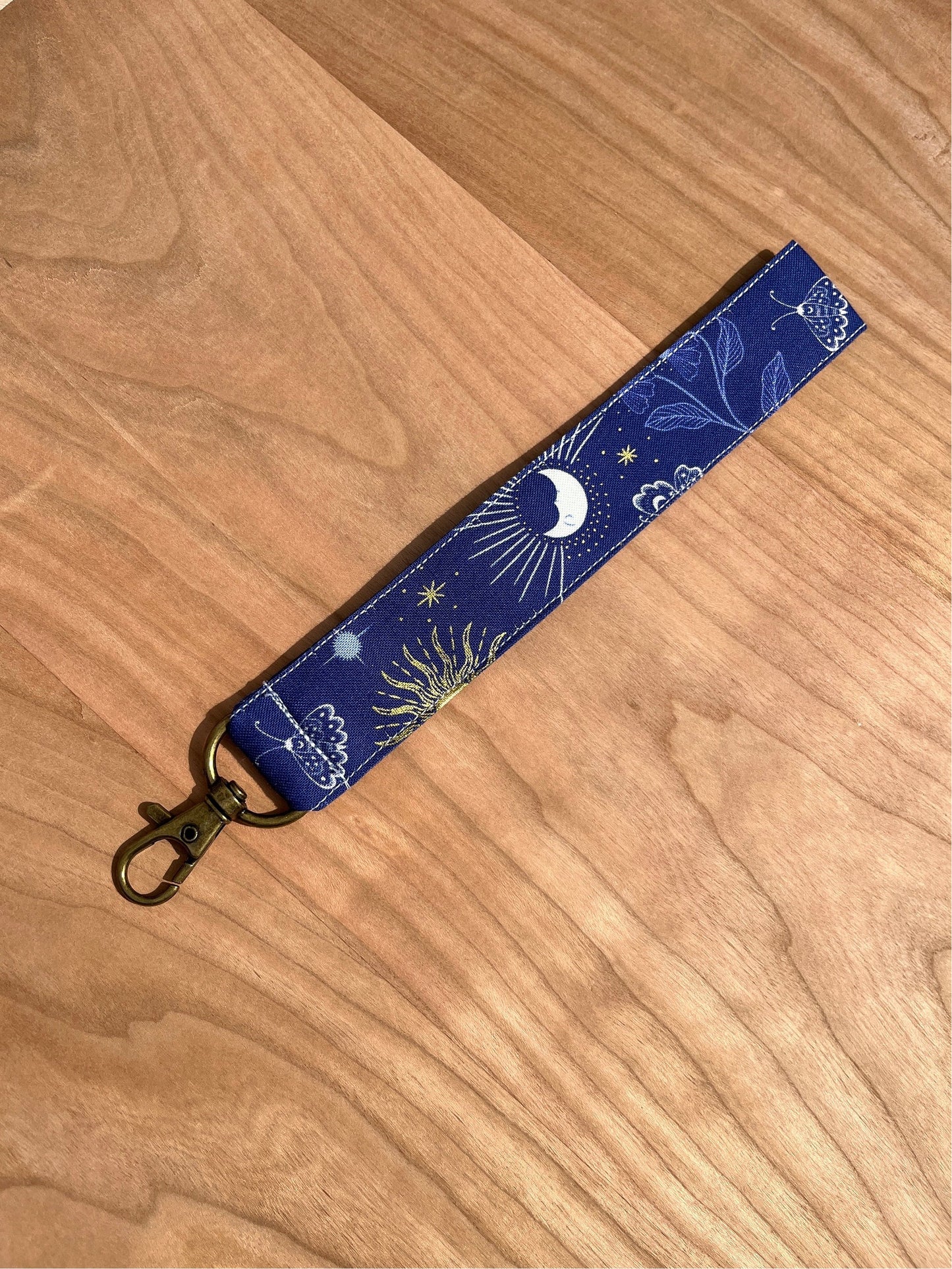 Celestial Fabric Wristlet