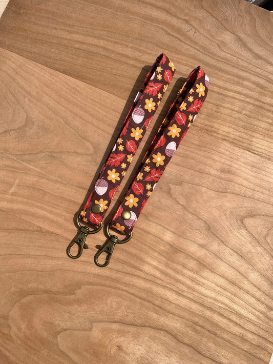 Autumn Fabric Wristlet