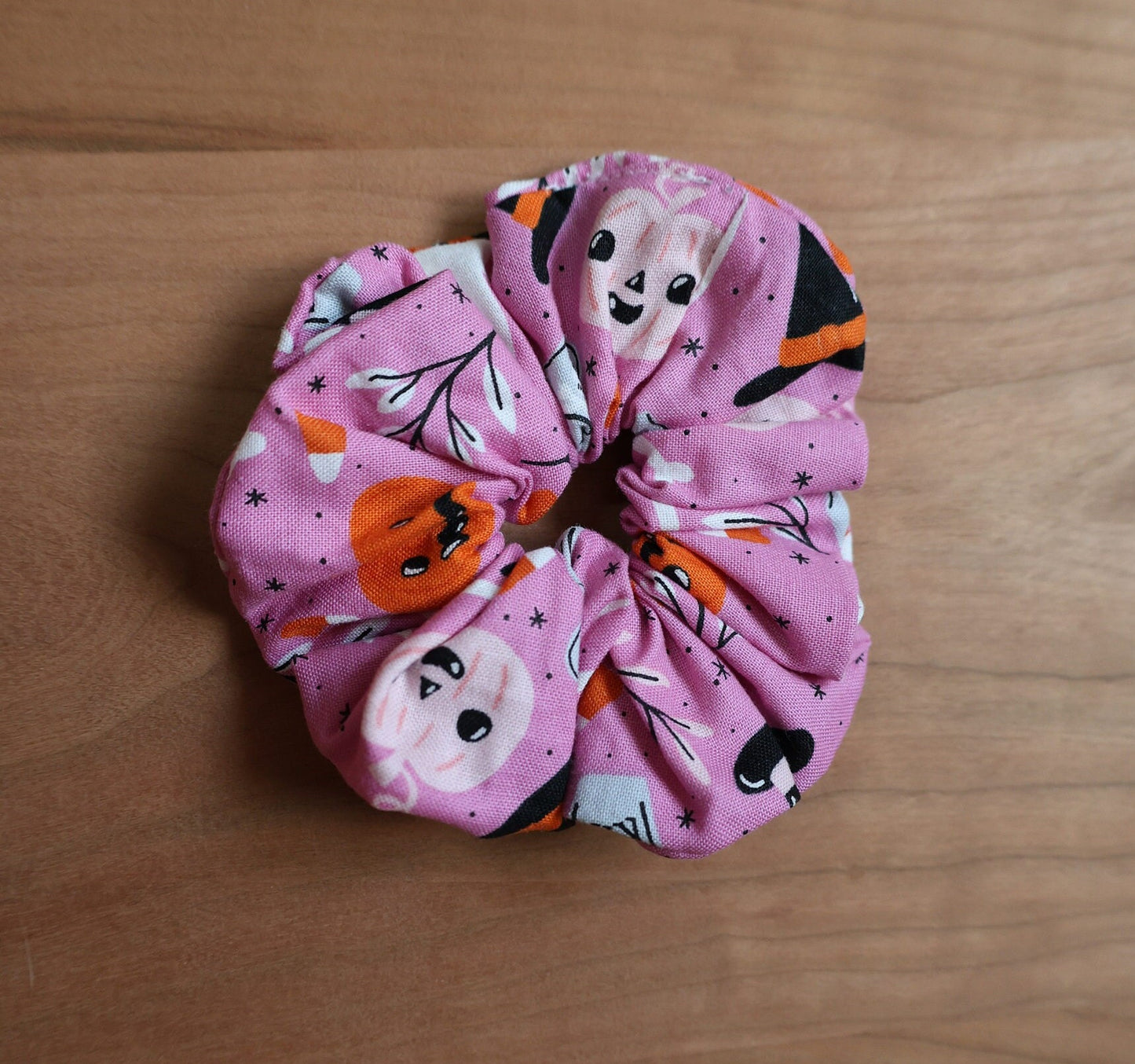 Spooky Themes Large Scrunchies