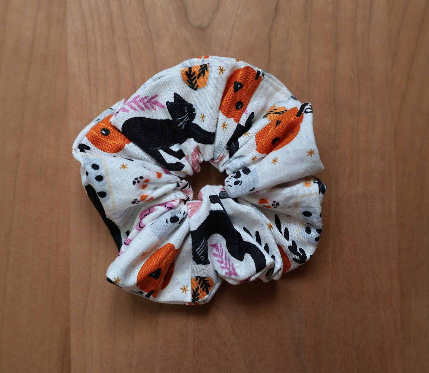 Spooky Themes Large Scrunchies