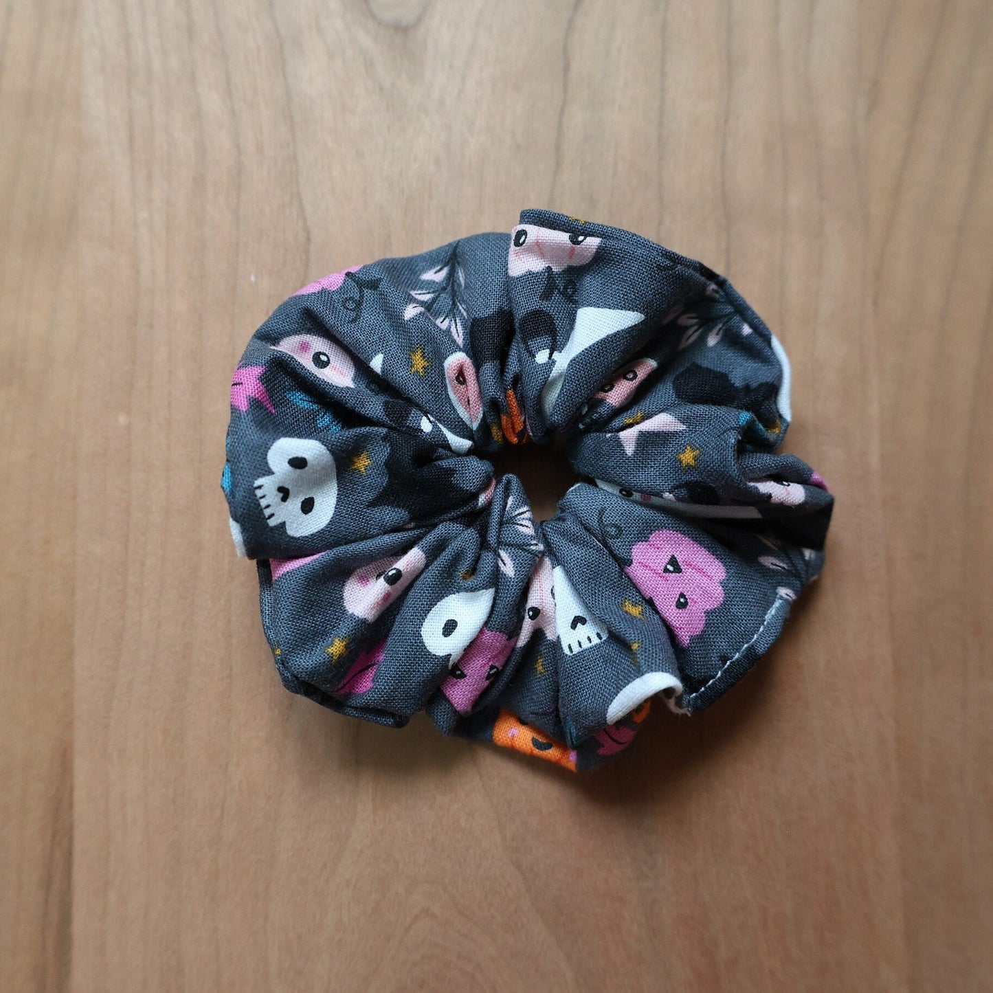 Spooky Themes Large Scrunchies