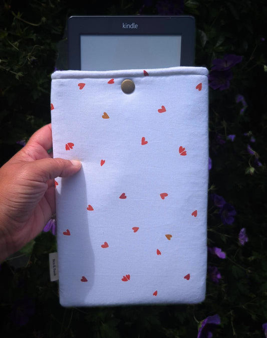Kindle Sleeve - Hearts