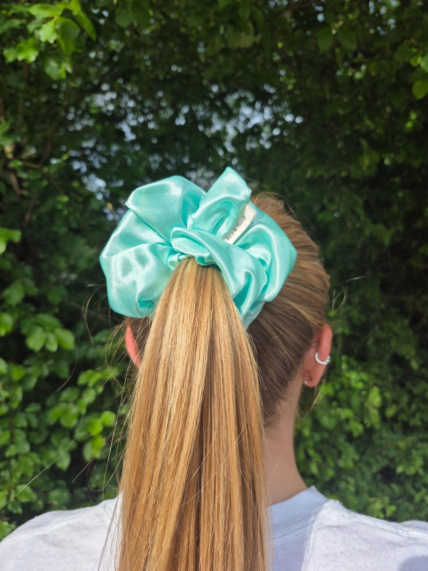Satin Scrunchie - Mint