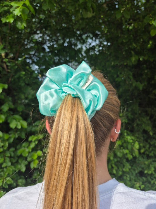 Satin Scrunchie - Mint