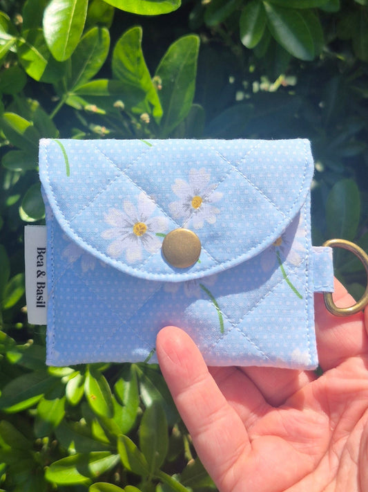 Blue Daisy AirPods Case
