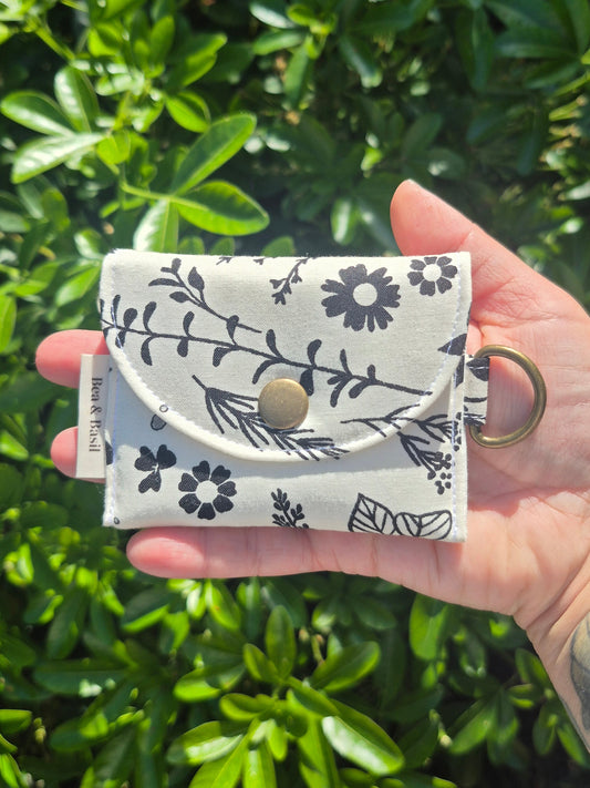 Fauna Black on Cream AirPods Case