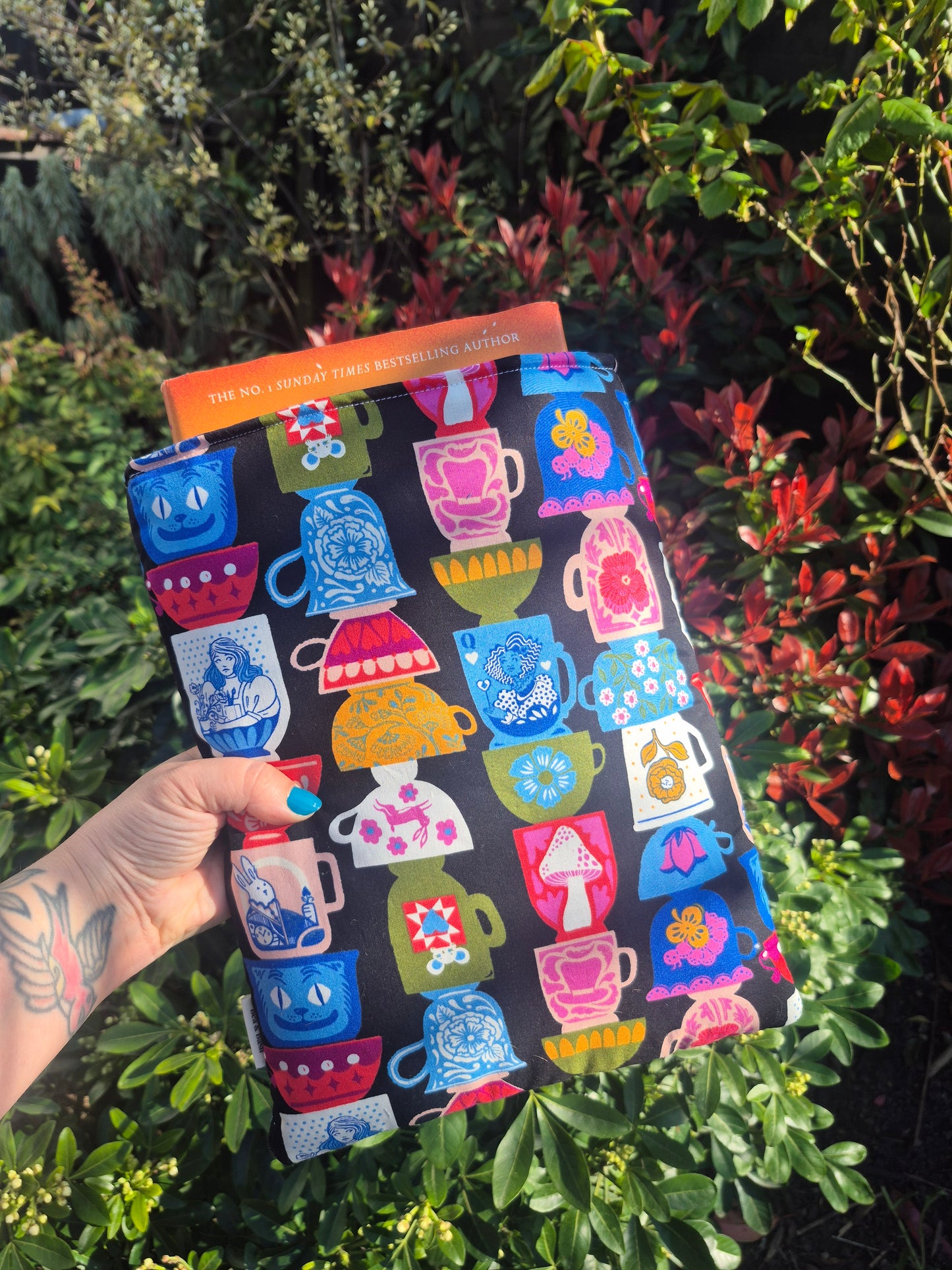 Book Sleeve - Tea Party