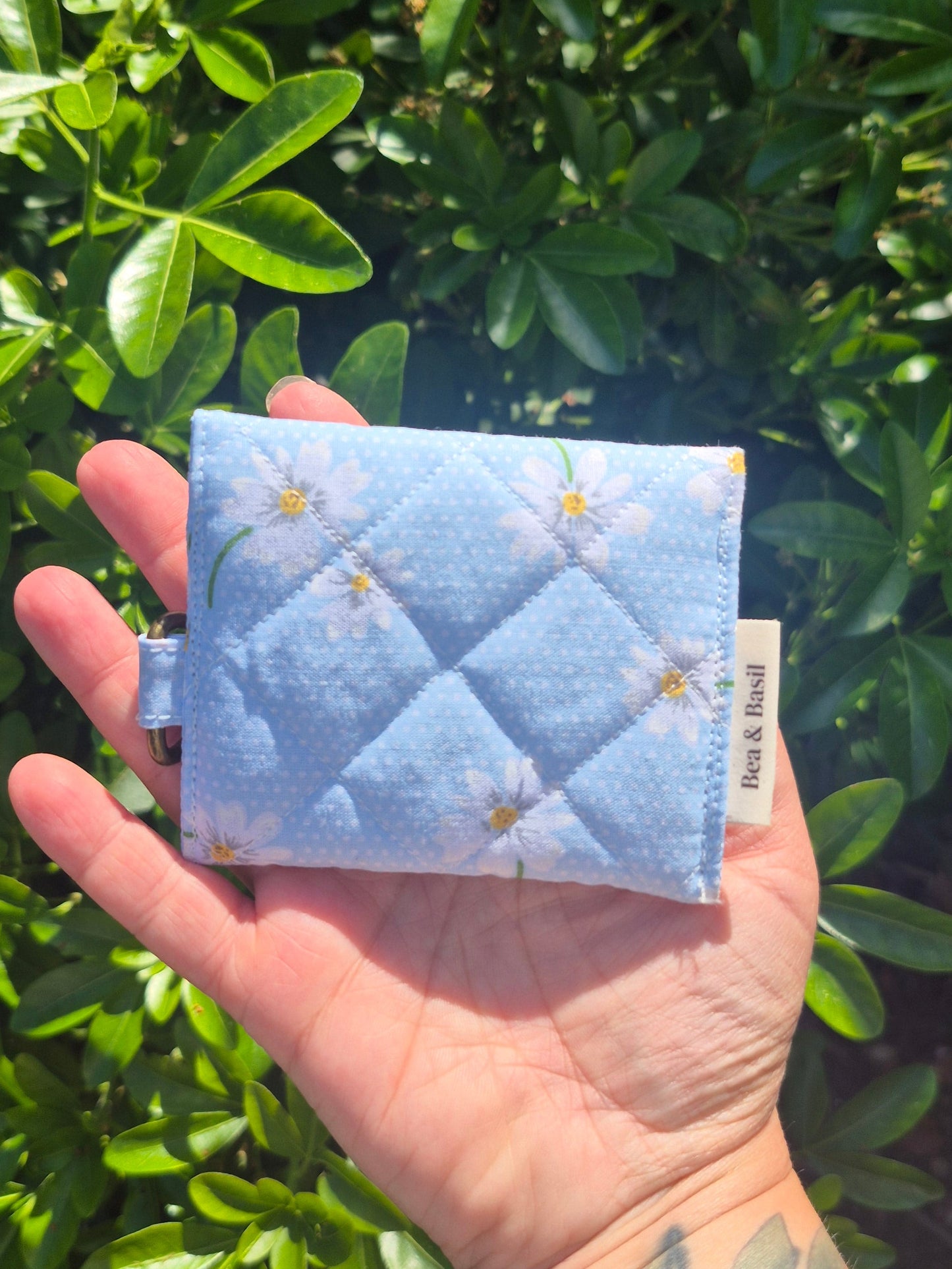 Blue Daisy AirPods Case