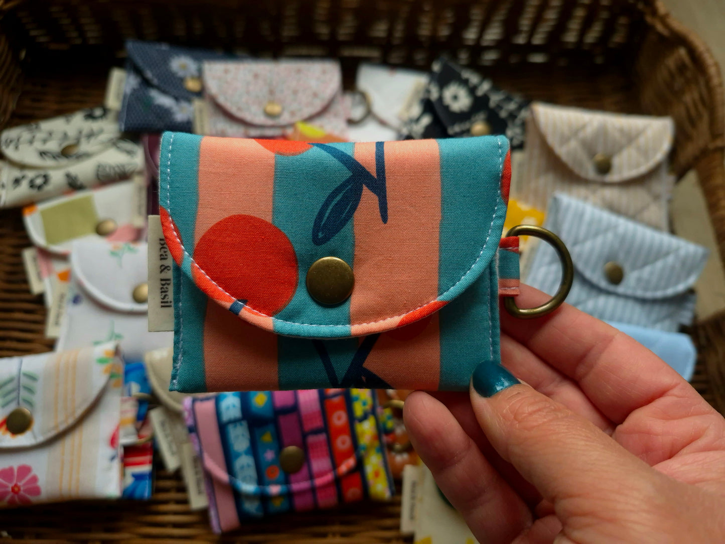 Cherries on Stripes AirPods Case