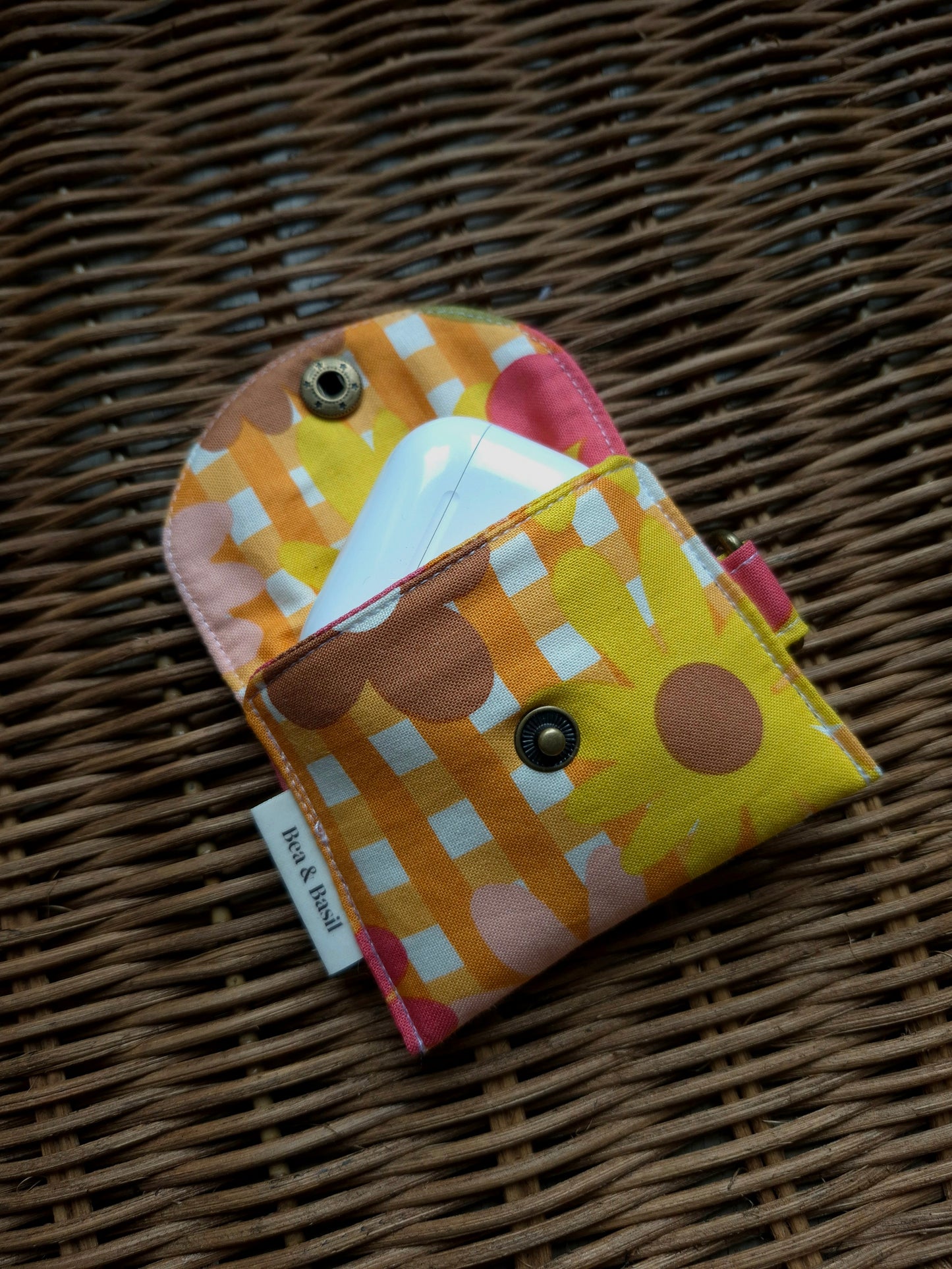 Happy Daze Pink AirPods Case