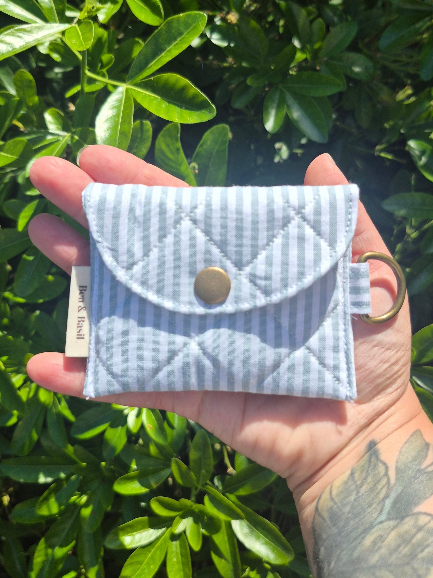 Duck Egg Stripes AirPods Case
