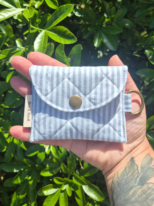 Duck Egg Stripes AirPods Case