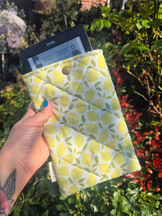 Kindle Sleeve - Lemons