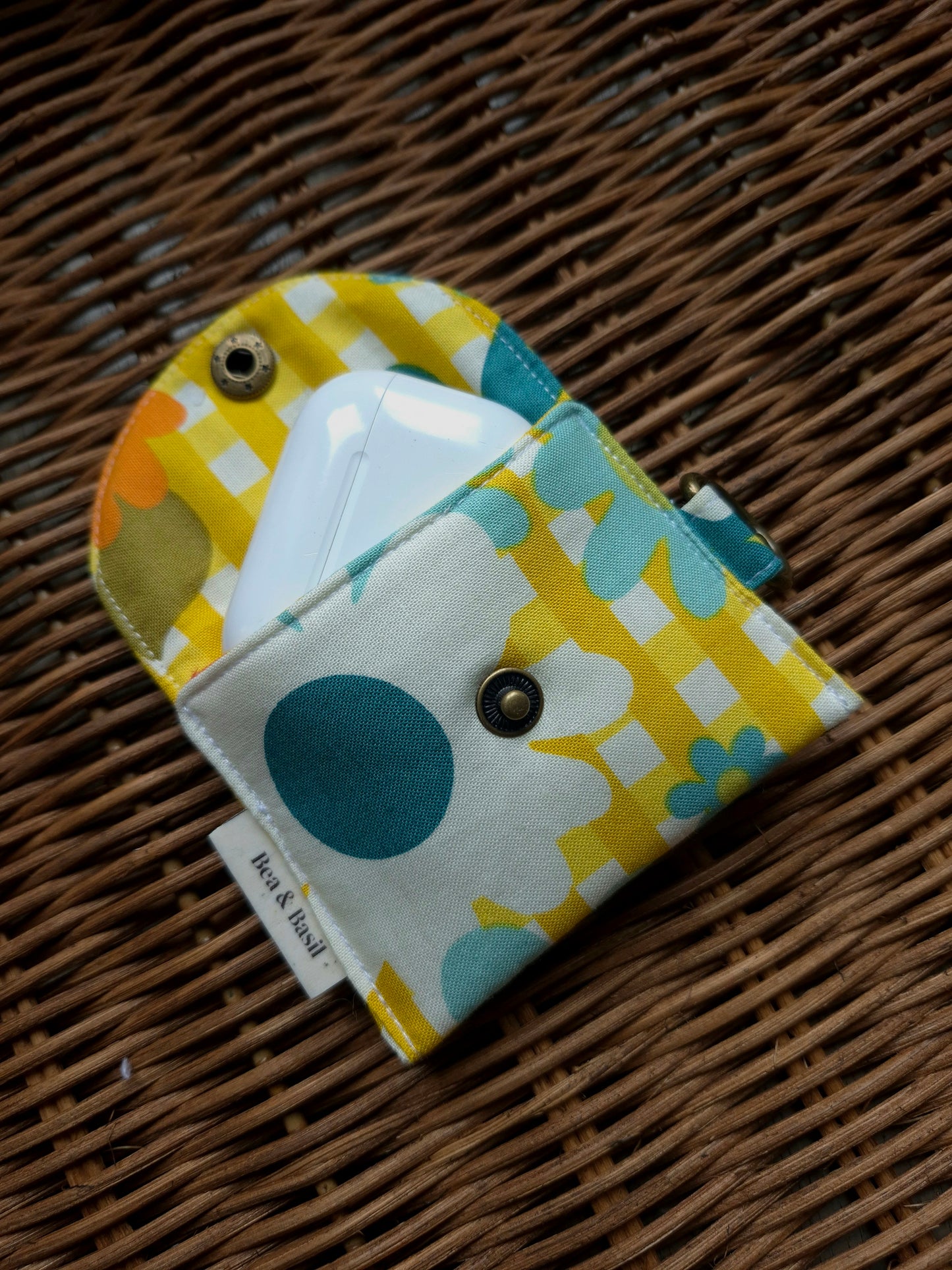 Happy Daze Blue AirPods Case